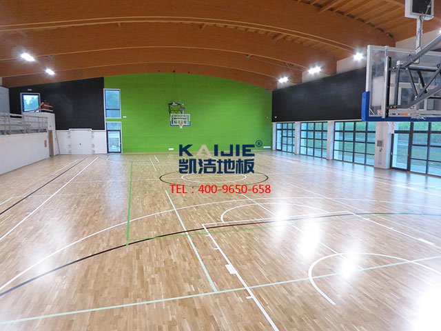 專業(yè)體育館運動木地板結(jié)構(gòu)——凱潔體育木地板