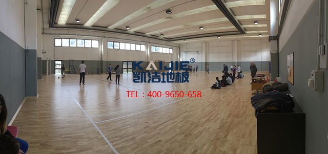 為何體育木地板會發(fā)出異響呢——凱潔地板