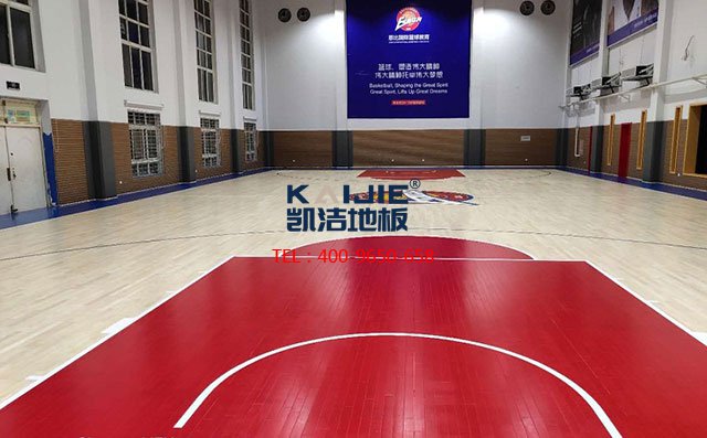 專業(yè)體育館木地板廠家哪家好 體育木地板結(jié)構(gòu)——凱潔地板