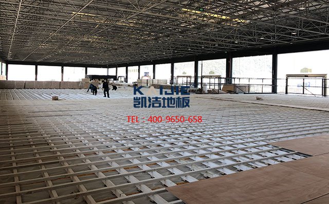 衡陽市鐵一中學(xué)生體育館運動木地板工程案例——凱潔地板