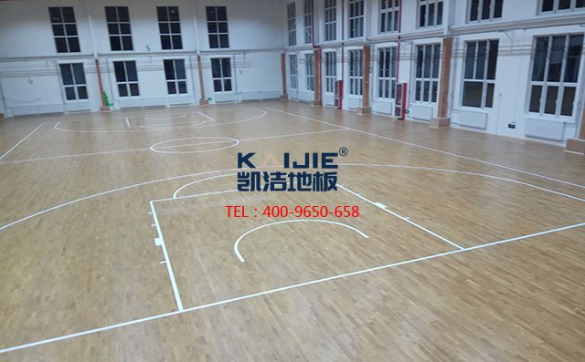 專業(yè)體育館木地板安裝，需要把這些事做好——凱潔地板