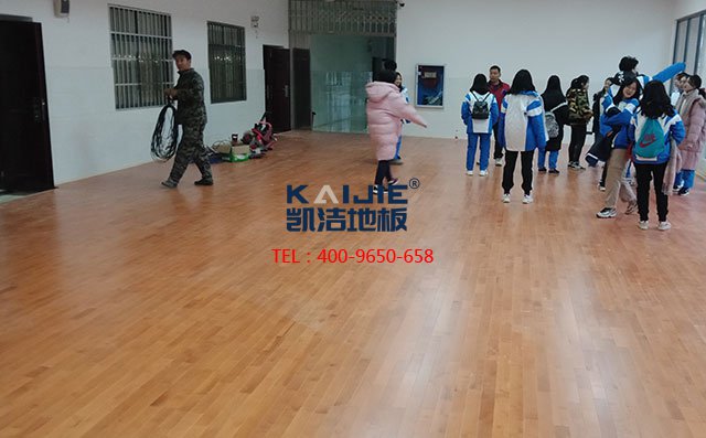 專業(yè)體育館木地板安裝，需要把這些事做好——凱潔地板