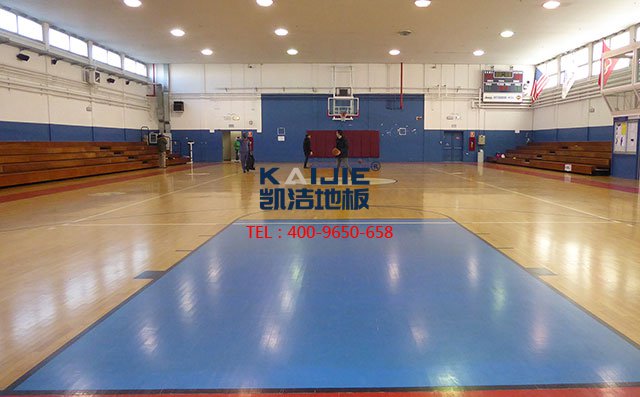體育館木地板怎么選擇色彩漆搭配更合適——凱潔地板
