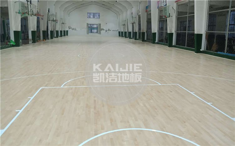 河北滄州體育學(xué)校體育館木地板項(xiàng)目