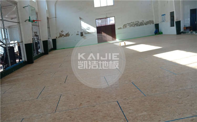 河北滄州體育學(xué)校體育館木地板項(xiàng)目