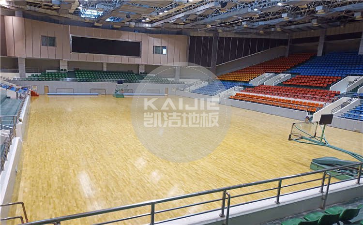 重慶銅陵體育館運動木地板案例圖片