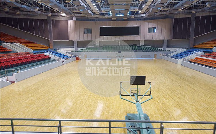 重慶銅陵體育館運動木地板案例圖片