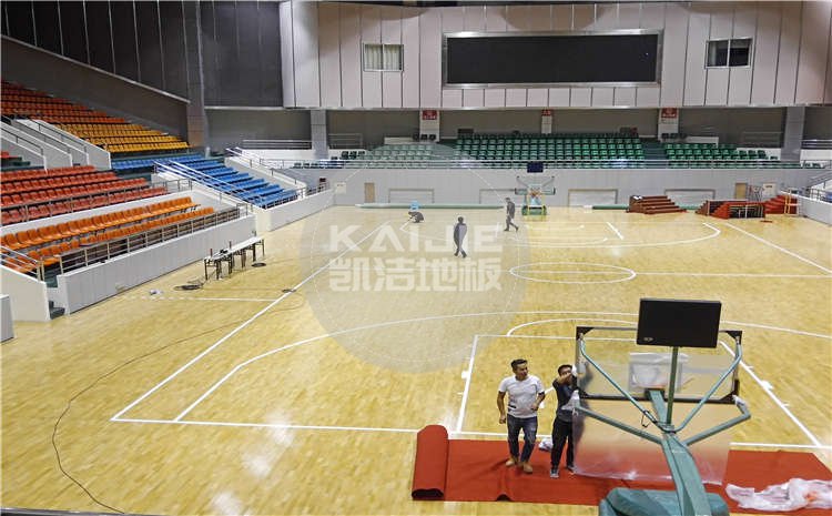 重慶銅陵體育館運動木地板案例圖片