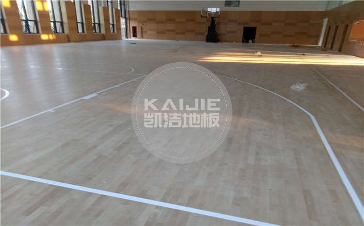 山東臨沂黨校體育館運動木地板案例圖片