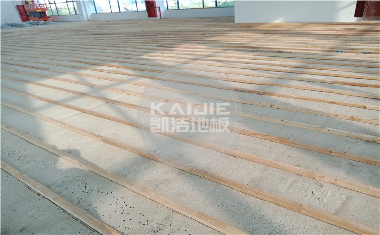 江蘇鹽城阜寧縣城河路小學體育館木地板項目