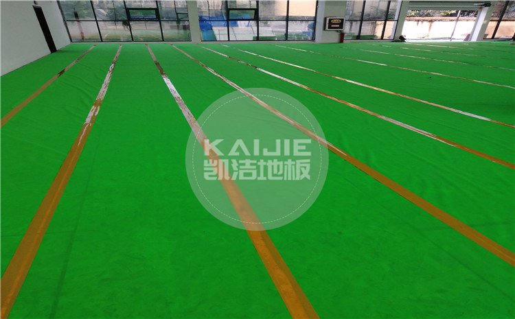 江西九江都昌第五小學(xué)體育館木地板案例—?jiǎng)P潔體育木地板廠家