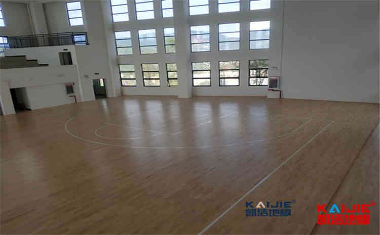 石家莊籃球館木地板結(jié)構(gòu)怎么安裝——體育地板廠家